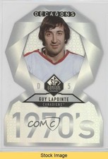2020 Upper Deck SP Signature Edition Legends Decagons Guy Lapointe HOF READ uk2