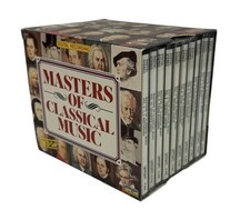 Masters of Classical Music 10-CD Set LaserLight Digital Box Set Collection