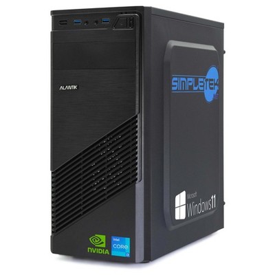 Computer Assemblato I3 8gb 240gb 1gb Gpu Gt710 Win 11 Pro Utilizzo Ufficio Hdmi_
