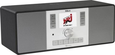Block Harmony Design-Radio WLAN Bluetooth USB Induktionsladen Anthrazith