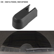 Tappo copri braccio tergicristallo posteriore auto per Hyundai Venue 2020-2021 nero