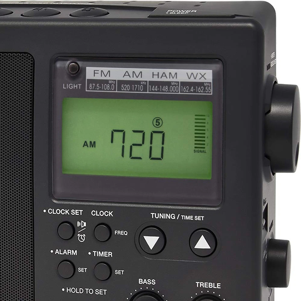 C. Crane CCRadio-2E Enhanced Portable AM FM Weather and 2-Meter Ham Band (Bla... - Image 2 of 4
