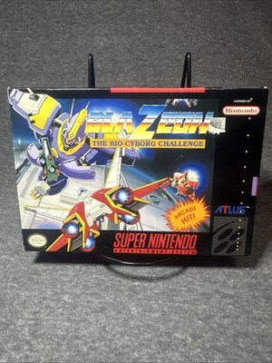 BlaZeon: The Bio-Cyborg Challenge Super Nintendo Entertainment System SNES 3