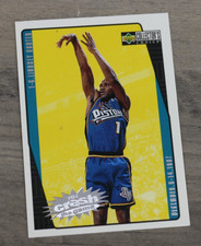 1997 Upper Deck Collector's Choice Lindsey Hunter You Crash The Game C8 Pistons