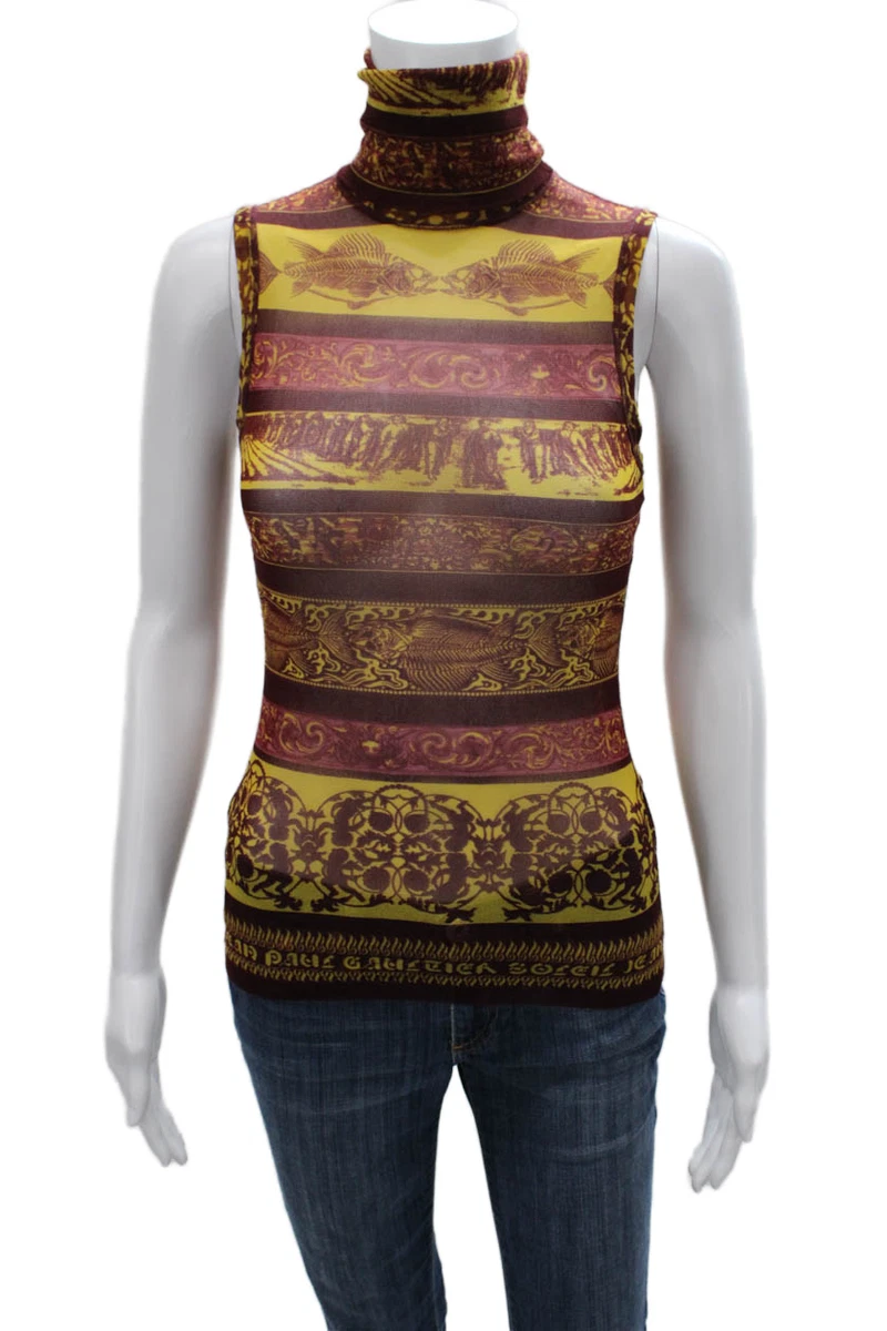Jean Paul Gaultier Nylon Striped Tops for Women for sale | eBay