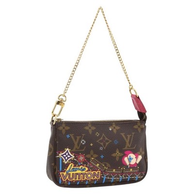 LOUIS VUITTON Monogram Vivienne Mini Pochette Accessoires M81637