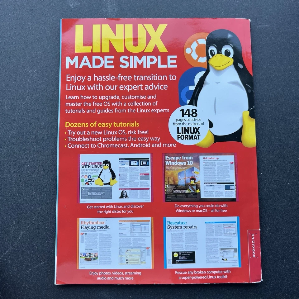 LINUX MADE SIMPLE MAGAZINE ISSUE #9 THE ULTIMATE GUIDE TO OPEN SOURCE COMPUTING - Image 4 of 4