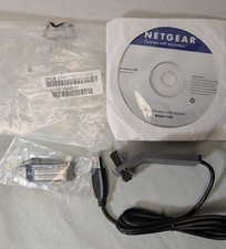 NETGEAR WNA1100 N150 Wireless USB Adapter  CD - WiFi Internet Network