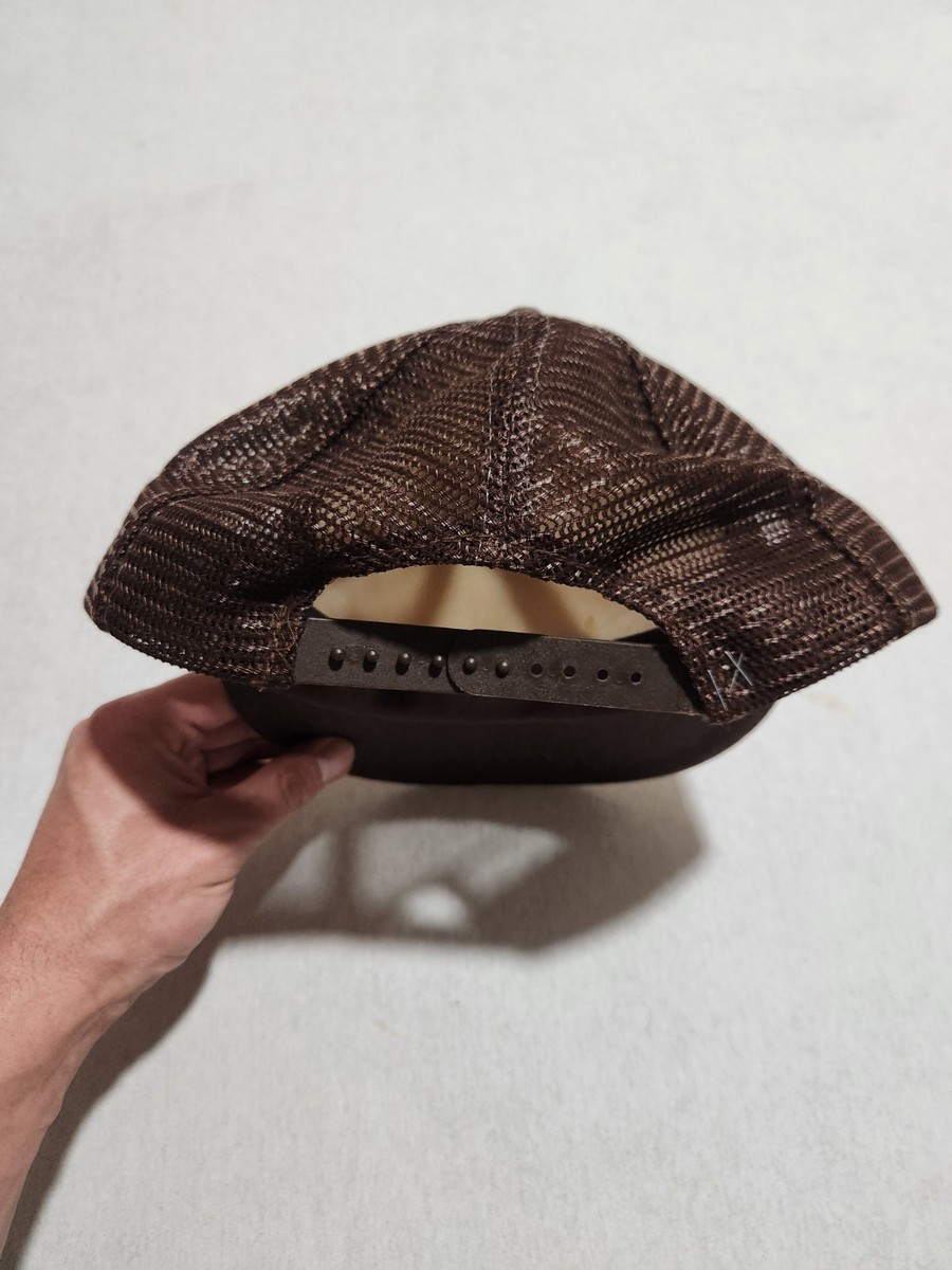 HOLY GRAIL Vtg 1987 Novelty Baseball Cap "I'm A Master Baiter" Fishing Pun View 5