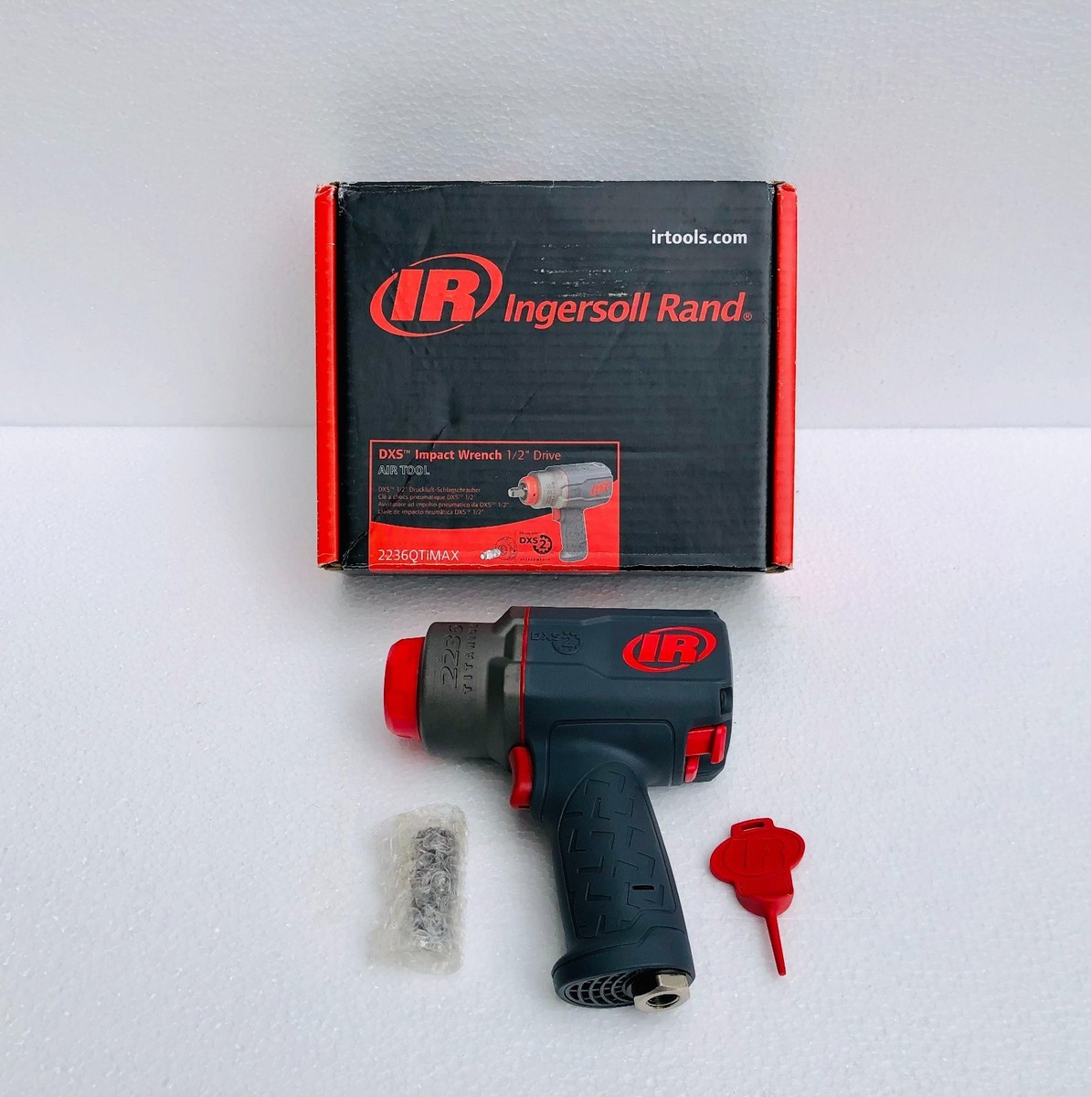Ingersoll Rand 2236QTiMAX Pneumatic Air DXS Impact Wrench 1/2
