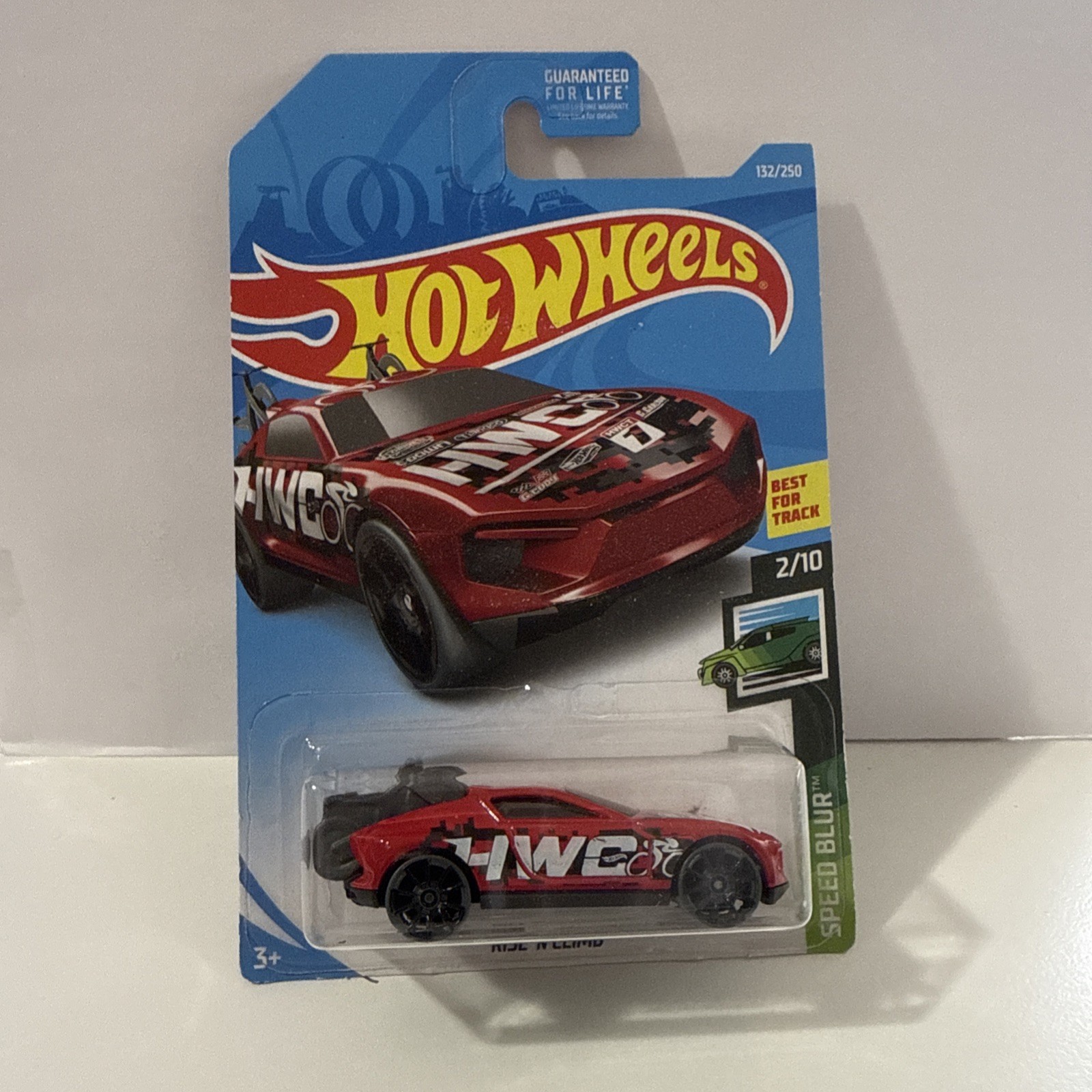 2019 Hot Wheels SPEED BLUR 2/10 Rise 'N Climb 132/250