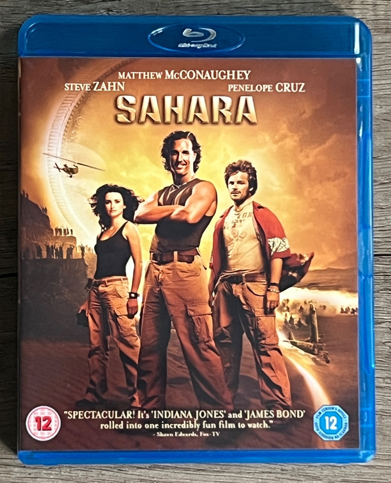 Sahara on Blu-Ray (2006) | Starring Matthew McConaughey