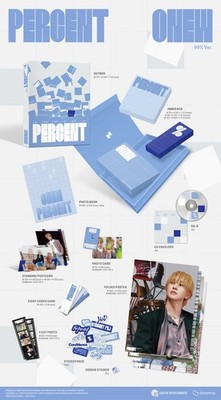 SHINEE ONEW [PERCENT] 2nd Album PHOTO BOOK Ver/CD+Book+2 Card+