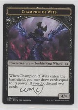 Champion of Wits (Token) Magic: Hour Devastation HOU #002