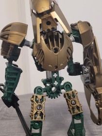 2005 LEGO Bionicle 8762 Toa Iruini Complete Build w/ 2 Spinners 