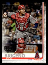 2019  Topps #689 Jose Briceno 150th Rookie Los Angeles Angels
