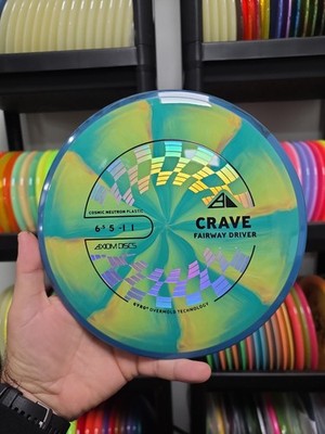 Axiom PLC Cosmic Neutron Crave 174g #1 Disc Golf Driver Mvp Discs