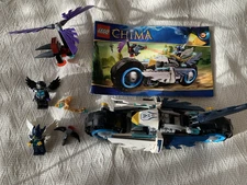 Lego Legends Of Chima Eglor's Twin Bike Set 70007 2013 Complete Instructions