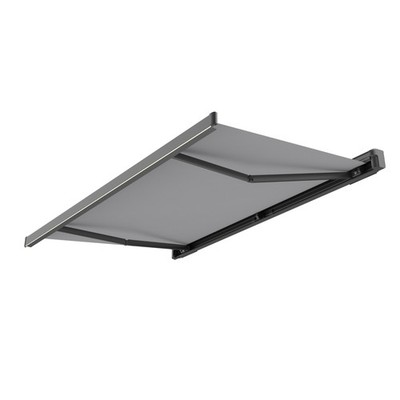 Spettmann SUNLITE Vollkassettenmarkise mit Funkmotor & LED 400x200 cm Grau