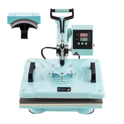 #ad Heat Press Machine 12x15 in 2 in 1 Heat Transfer Machine for T Shirts Hats $119.99