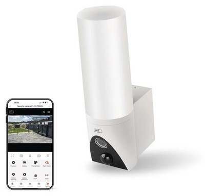 TORCH EMOS GoSmart IP-310 WiFi Schwenkbare Außenkamera weiß