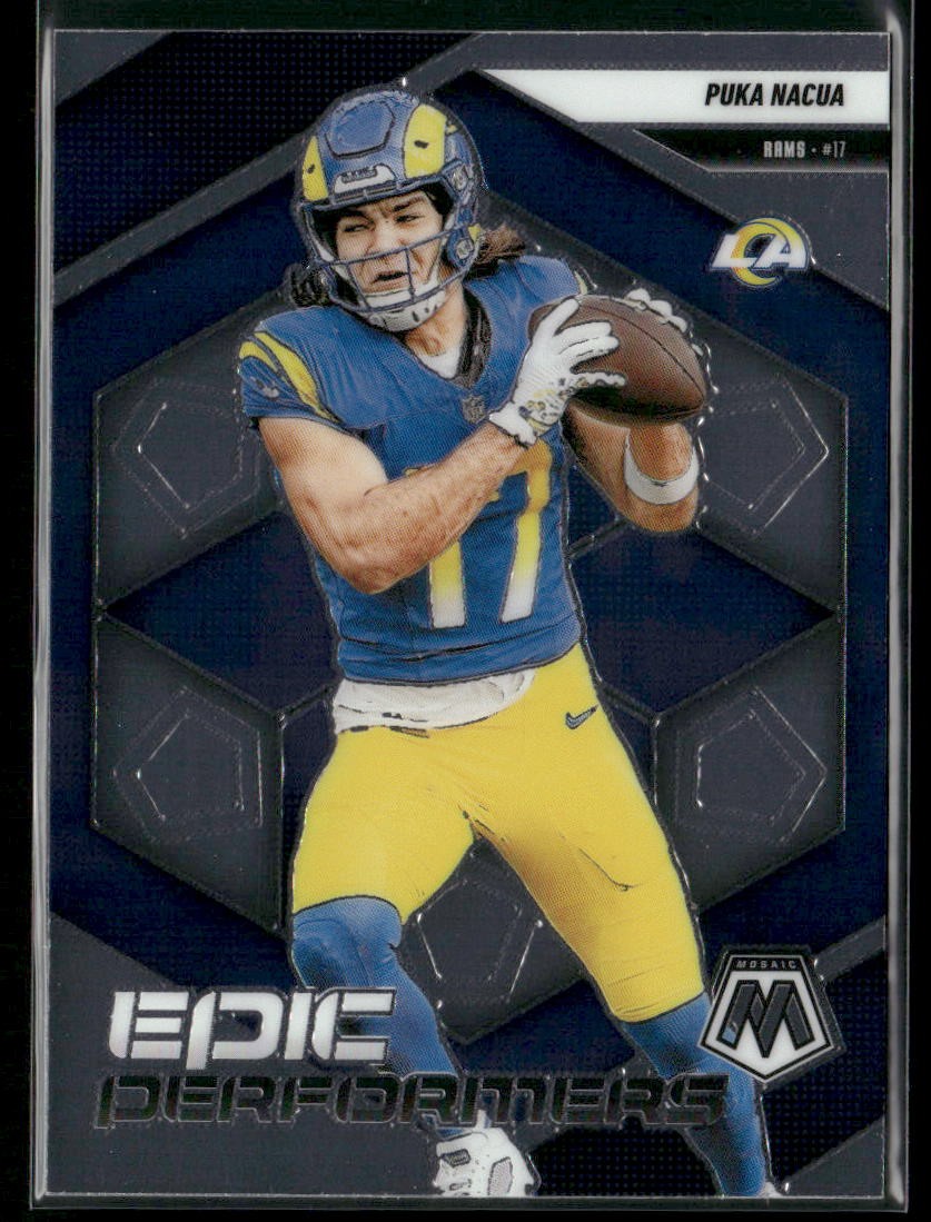 Puka Nacua 2025 Panini Mosaic Epic Performers #7 | eBay