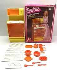 RARE Barbie Doll Dream Furniture Stove  Microwave 2417 w/Box  Vintage 1978