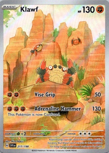 Klawf 217/198 SV01: Scarlet & Violet Base Set Holo