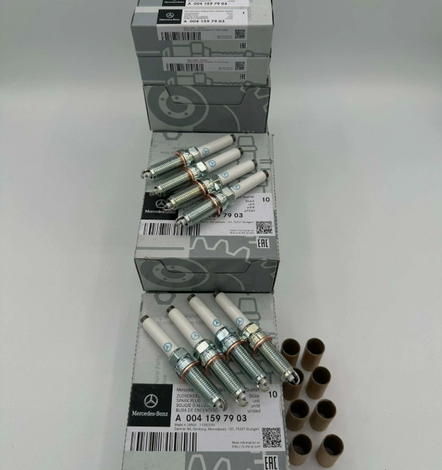 6PCS Mercedes-Benz Genuine Spark Plugs Replacement oem A0041597903