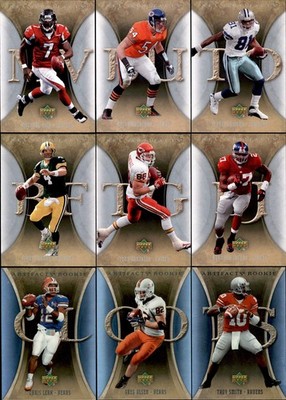 2007 Upper Deck Artifacts Football Complete Your Set #1-200 You Pick!