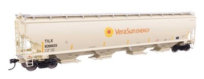 Walthers Proto HO Scale ~ 67' Trinity 6351 4-Bay Covered Hopper ~ Vera Sun TILX