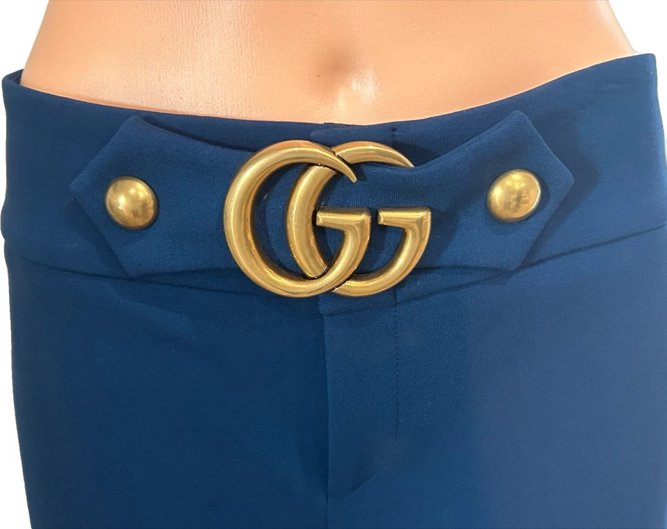 Gucci GG Women's Wide Leg Logo Trousers