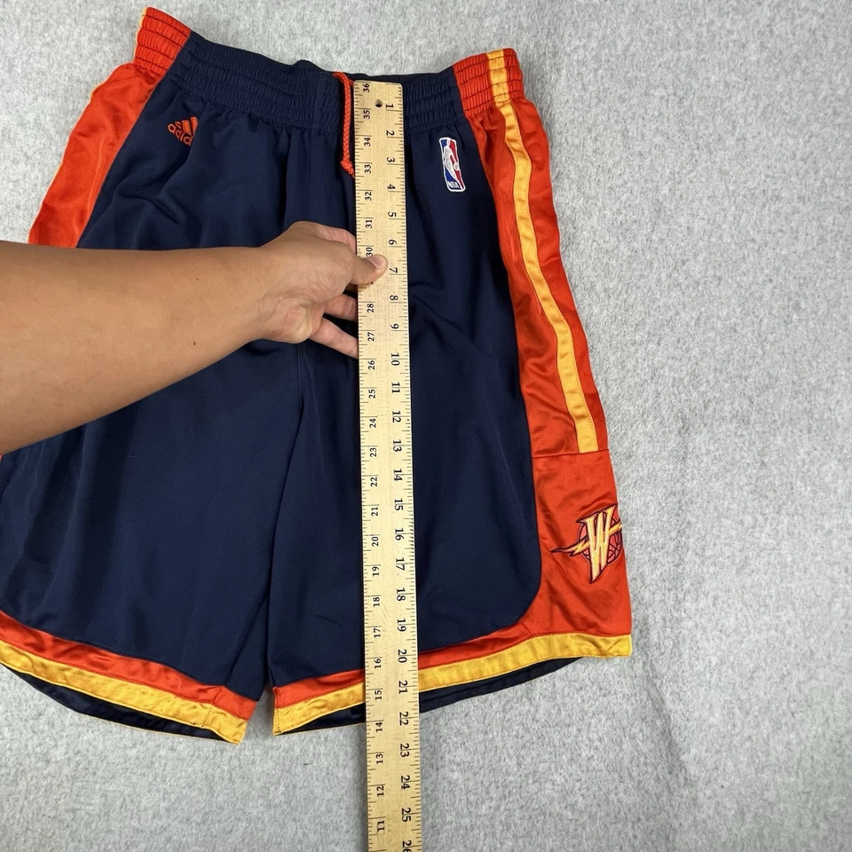 Shorts Swingman We Believe Masculino Vintage Adidas Golden State Warriors Grande - Imagem 4 de 4