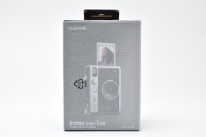 [NEW/UNOPEND] FUJIFILM INS MINI EVO BLACK Caméra instantanée hybride Cheki de Japon