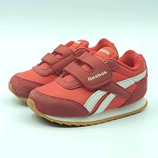 REEBOK Classic 321 Retro Running Sneakers, Kids Infant Toddler, Size 5, Red.