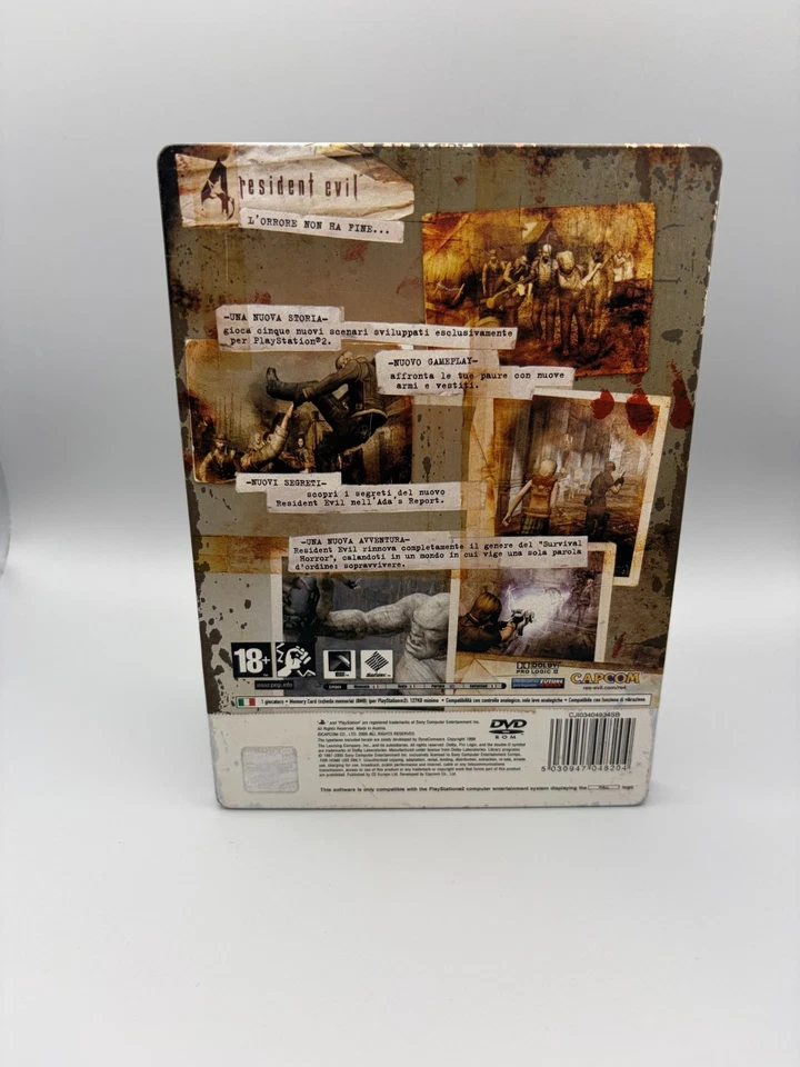 Resident Evil 4 Limited Edition – Sony PlayStation 2 PS2 – TBE – Complet – PAL - Photo 2/4