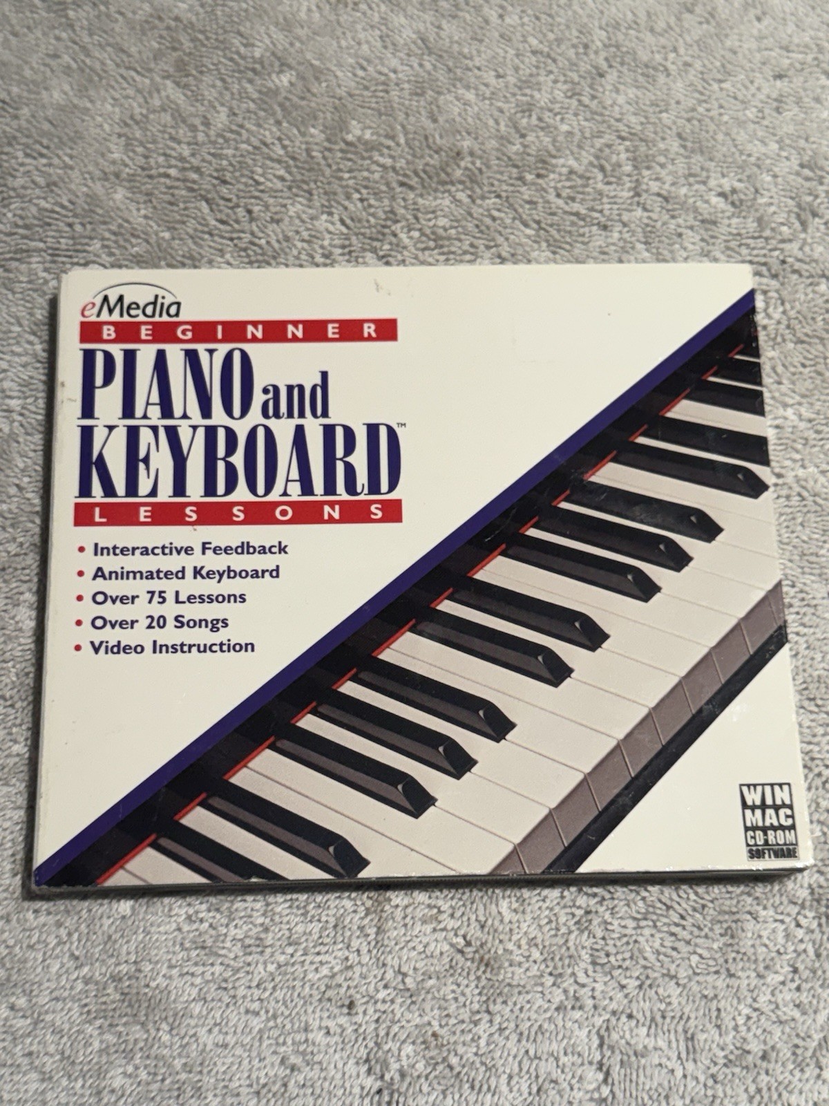 eMedia Music Corporation Beginner Piano and Keyboard Lessons for PC, Mac