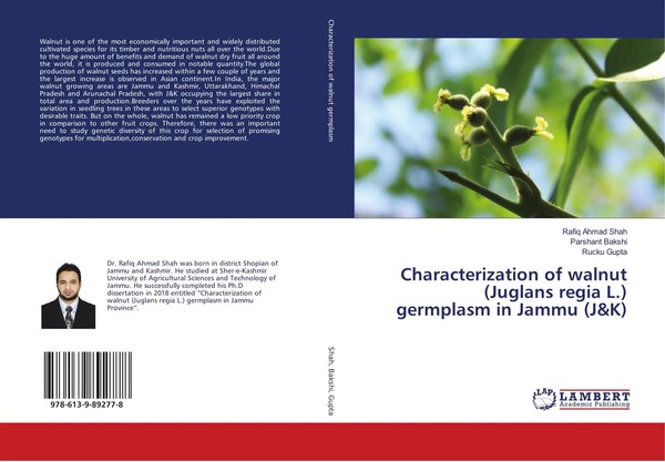 Rafiq Ahmad Shah (U. A.) | Characterization Of Walnut (Juglans Regia L.)...-image