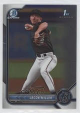 2022 Bowman Draft Chrome Jacob Miller #BDC-195 06v5