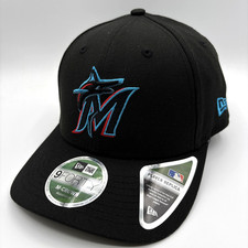 Miami Marlins New Era 9FORTY Hat M-Crown Structured Player Cap MLB NEW