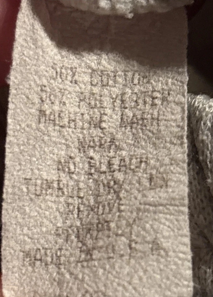 Pantalones deportivos vintage usados en excelente estado para niños talla 7/8 hechos en EE. UU. Foto 3 de 4