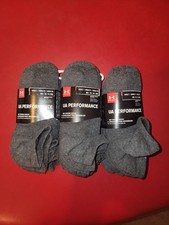 UA UNDER ARMOUR No Show Mens Socks  Size Medi...