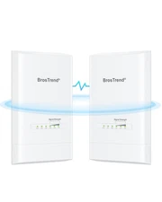 5KM WiFi Bridge, Wireless Bridge Point to Point Outdoor, Long Range PtP PtMP ...