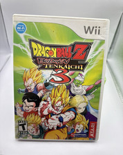 Atari Dragon Ball Z Budokai Tenkaichi 3 Nintendo Wii NTSC-U/C T Case Disc
