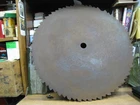Large Sawmill Buzz Saw Blade 24" Diameter Solid Sawblade LUMBER