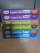 Hooked On Phonics Learn To Read Boxed Set Levels 3-8, Grade K-2nd