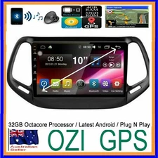 JEEP COMPASS MP  2017+ GPS WIRELESS CARPLAY ANDROID AUTO DAB+ DVR TPMS BLUETOOTH
