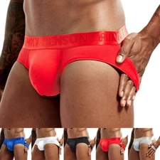 Mens Underwear Jock Strap Elastic Hip Lift Breathable Sexy Charm Fashion