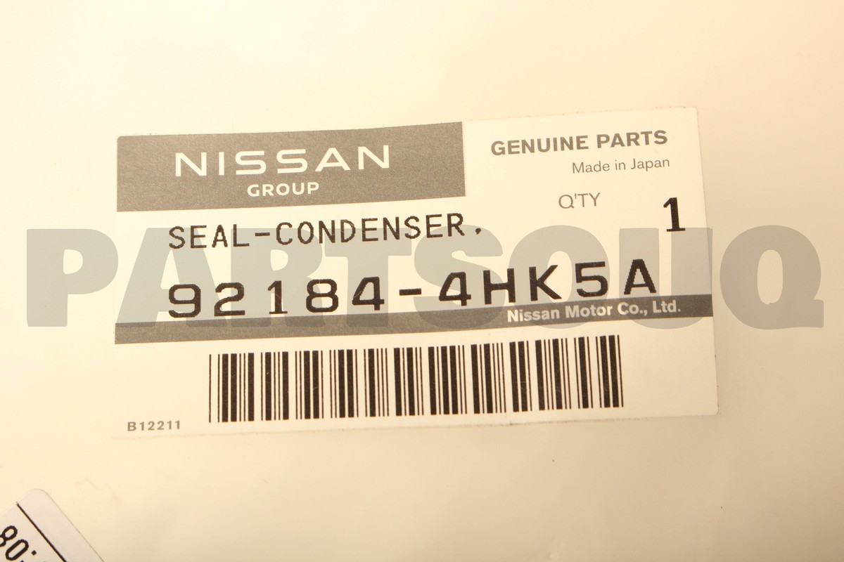 921844HK5A Genuine Nissan SEAL-CONDENSER 92184-4HK5A | eBay