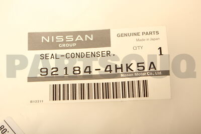 921844HK5A Genuine Nissan SEAL-CONDENSER 92184-4HK5A | eBay